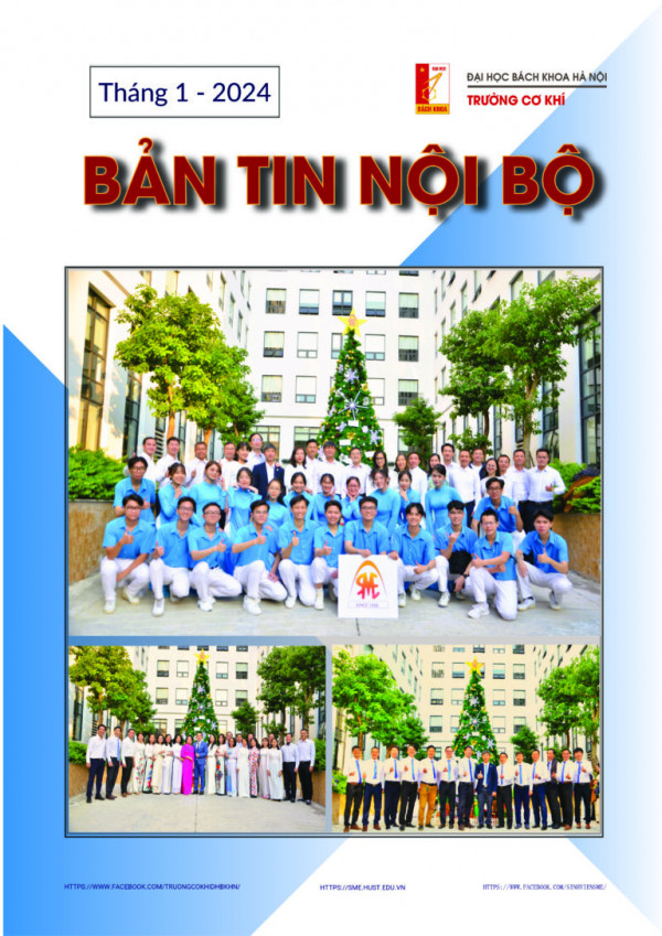 [SME] BẢN TIN NỘI BỘ TRƯỜNG CƠ KHÍ – THÁNG 1/2024
