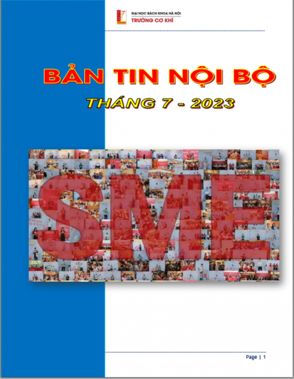 [SME] BẢN TIN NỘI BỘ THÁNG 7