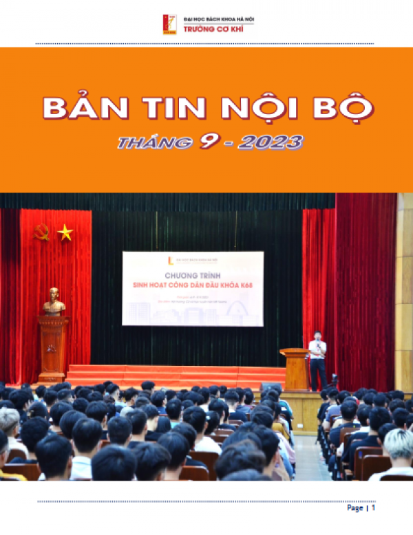[SME] BẢN TIN NỘI BỘ THÁNG 9 – 2023