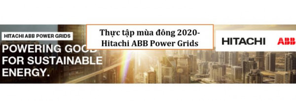 Chương trình thực tập mùa đông 2020 tại công ty Hitachi ABB Power Grids