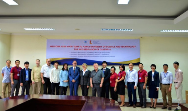 KIỂM ĐỊNH ASIIN HAI CHƯƠNG TRÌNH ĐÀO TẠO THUỘC KHOA CƠ ĐIỆN TỬ, TRƯỜNG CƠ KHÍ