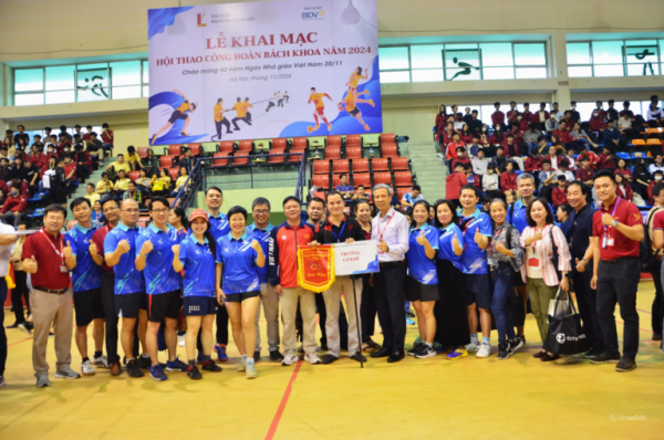 [SME] 69 VẬN ĐỘNG VIÊN TRƯỜNG CƠ KHÍ THAM DỰ HỘI THAO CÔNG ĐOÀN BÁCH KHOA 2024