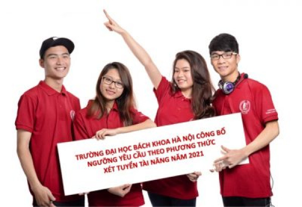 Ngưỡng yêu cầu tuyển sinh theo xét tuyển tài năng đợt 1