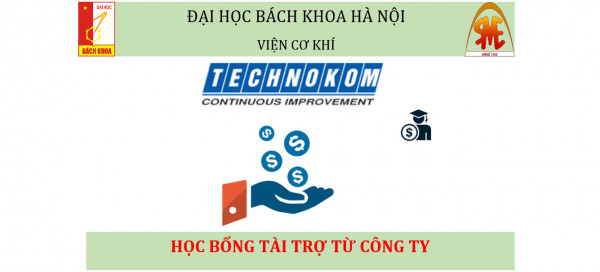 Học bổng tài trợ từ doanh nghiệp TECHNOKOM