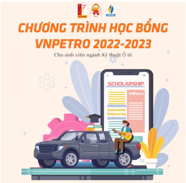 THÔNG TIN HỌC BỔNG VNPETRO 2022 – 2023